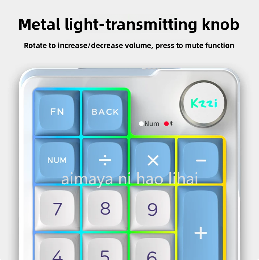 Kzzi K20 Mini Keypad Three Mod - огляд і ціна Wireless Keyboard Mini