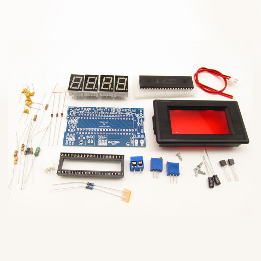 ICL7107 Voltmeter DIY Kit Part - огляд і ціна Diy Electronics Gadgets