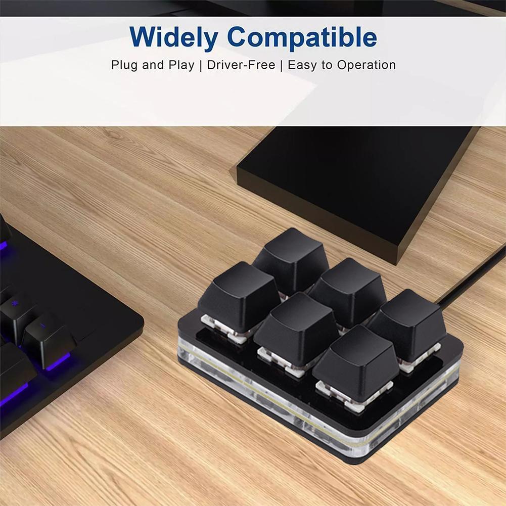 Mini 6 Keys Keyboard Bluetooth - огляд і ціна Wireless Keyboard Mini