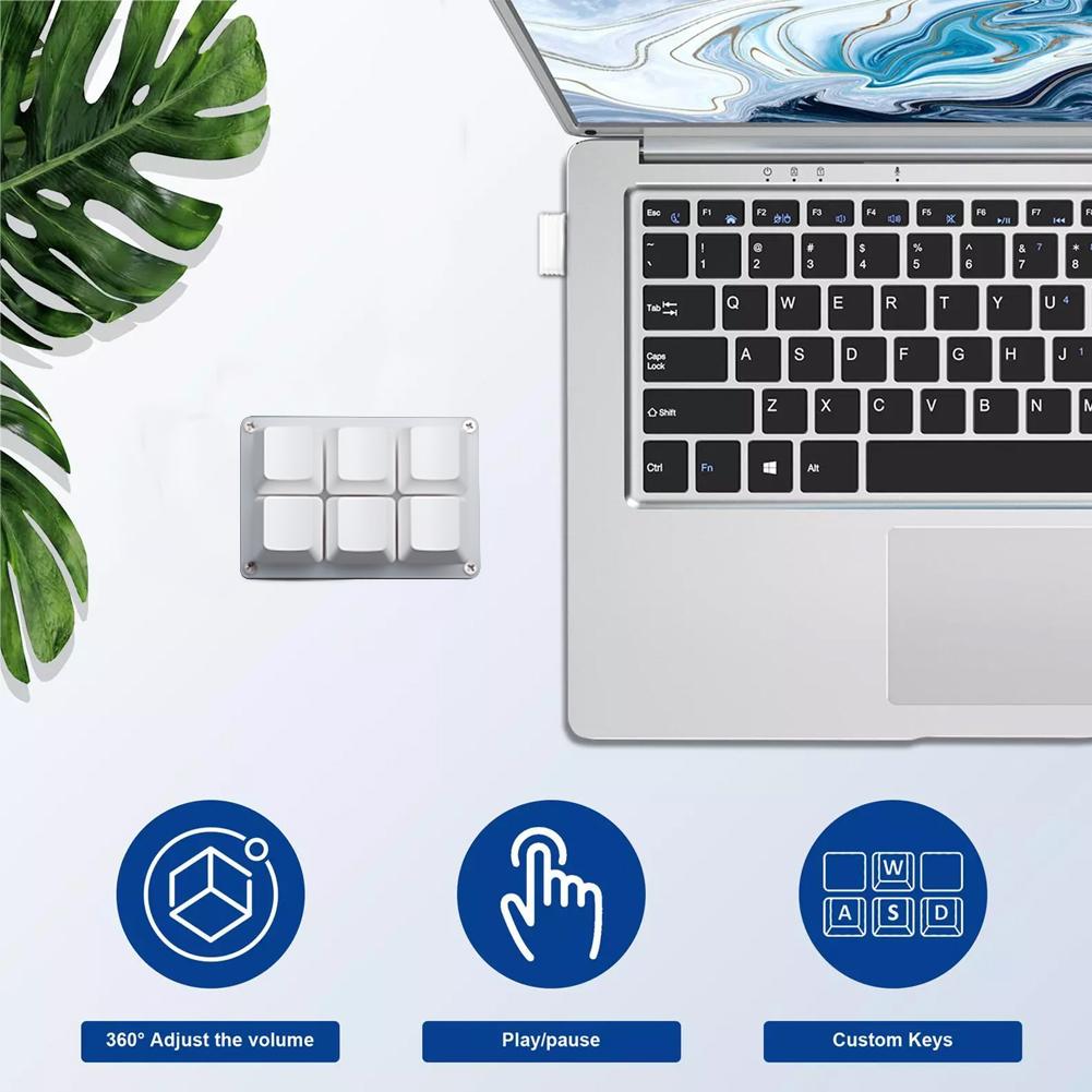 Mini 6 Keys Keyboard Bluetooth - огляд і ціна Wireless Keyboard Mini