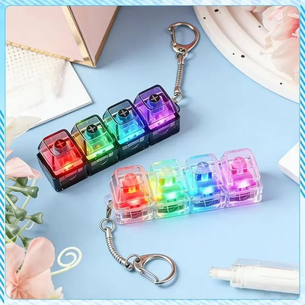 LED Keyboard Keychain Fidget T - огляд і ціна Electronics Gadgets For Kids