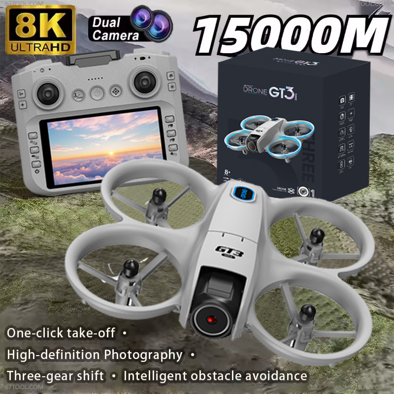 NEW Original GT3 MINI Drone 8K - огляд і ціна New Gadgets Electronic
