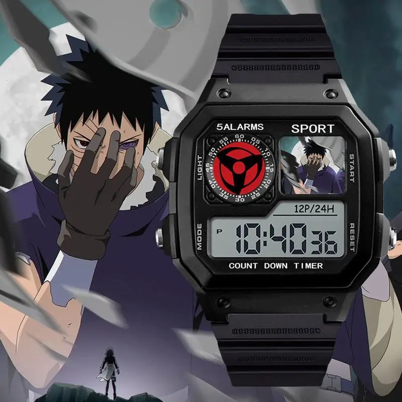 Naruto Watch Sasuke Obito Uchi - огляд і ціна Electronics In Japan
